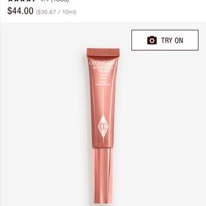 NEW Charlotte Tilbury Glowgasn Beauty Light Wand - Pinkham